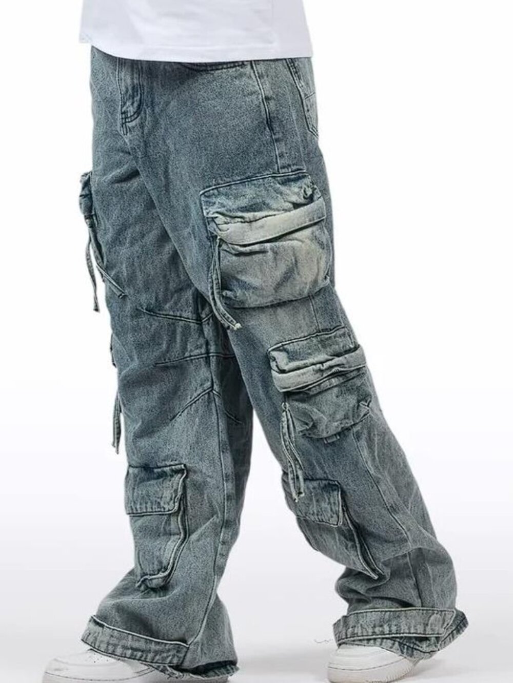 ROCKSTAR ORIGINAL Boys Lenz Blue Baggy Fit Jean Size 12